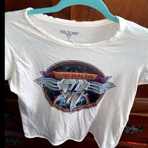 van halen band tee shirt